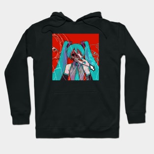 digital girl Hoodie